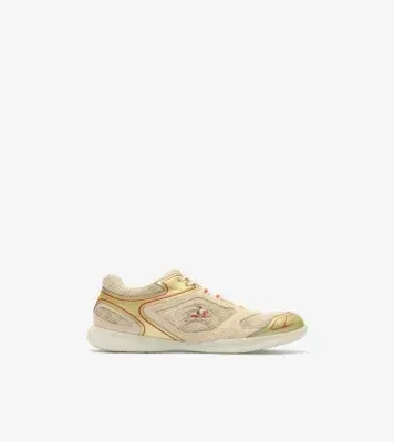 Check Matrix Sport Sneakers in Gold/clam beige