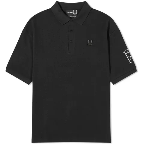 x Raf Simons Embroidered Oversized Polo