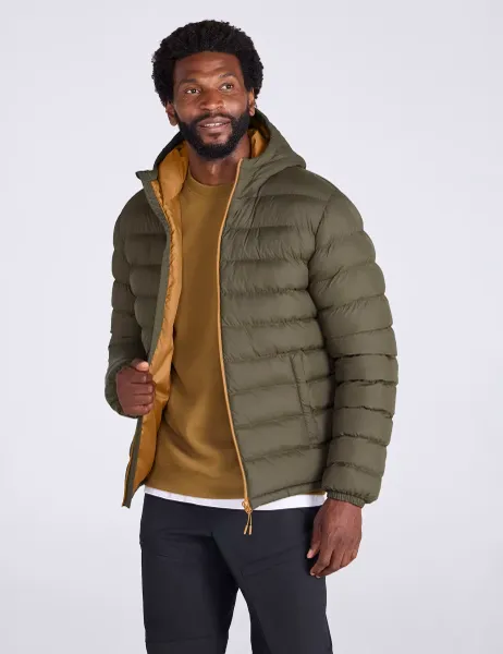 Mountain Warehouse Seasons Water Resistant Padded Jacket Dark Khaki