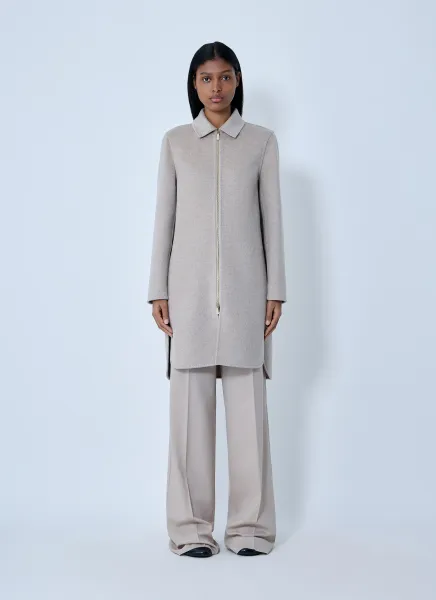 Longline Cashmere Coat