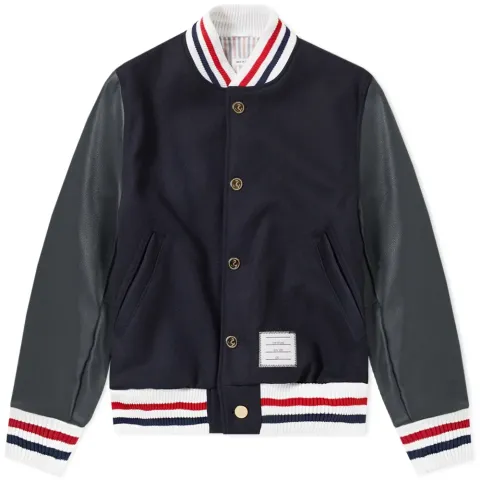 Wool & Leather Varsity Jacket
