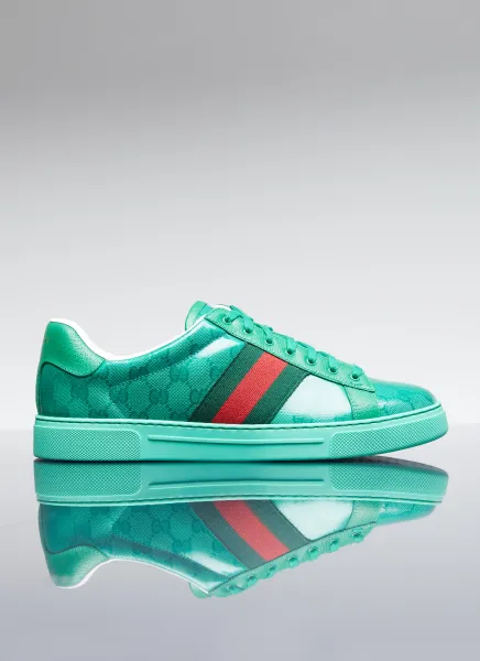 GG Crystal Canvas Sneakers
