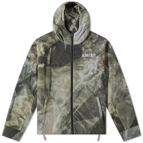 Hooded Logo Windbreaker