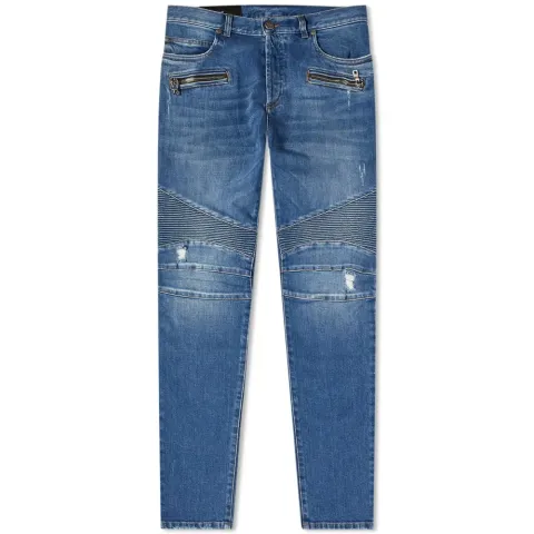 Slim Vintage Biker Jeans