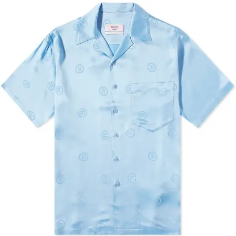 Oversize All Over Logo Vacation Shirt
