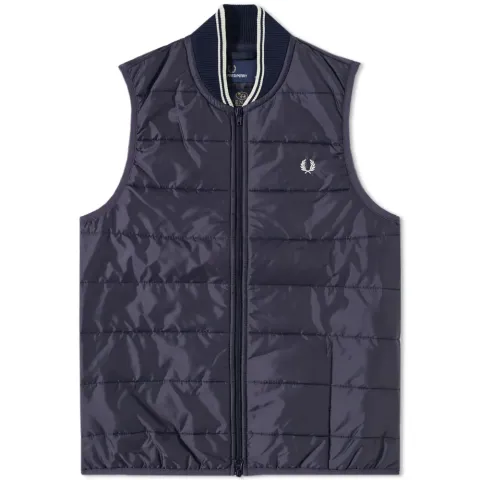 Fred Perry x Lavenham Quilted Gilet