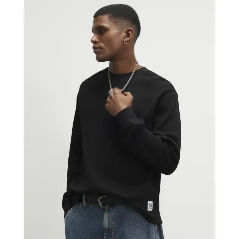 River Island Oversized Fit Waffle Textured T-Shirt