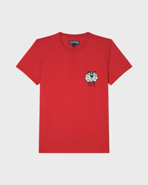 Vilebrequin Men Organic Cotton T-shirt Year Of The Goat