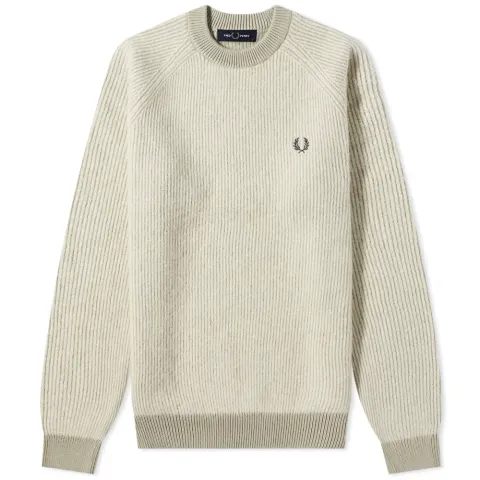 Alpaca Blend Ribbed Knit