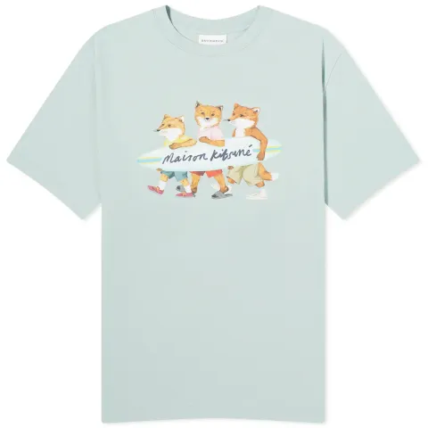 Maison Kitsuné Surfing Foxes Comfort T-Shirt