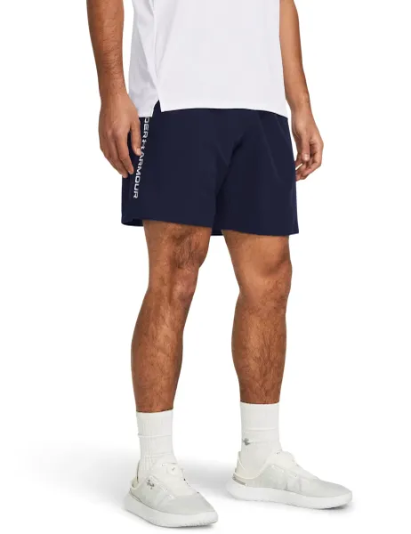 Woven Wordmark Shorts Dark Navy