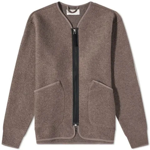 Wool Fleece Zip Liner Jacket