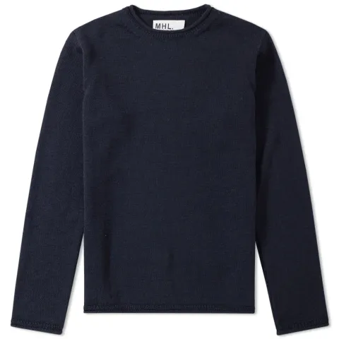 MHL. by Margaret Howell Rolled Edge Crew Knit