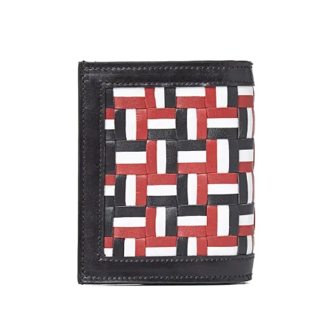 Woven Leather Wallet