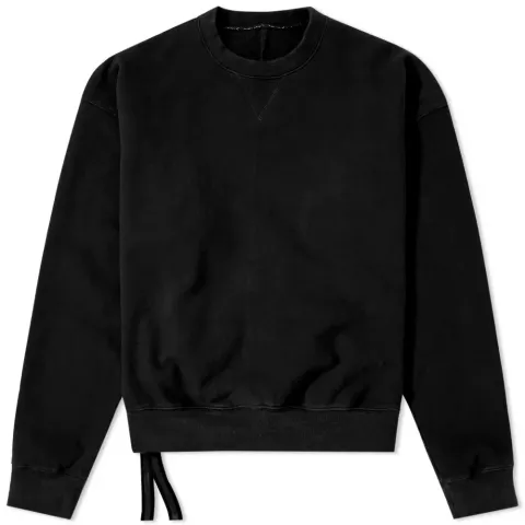Oversize Back Logo Crew Sweat