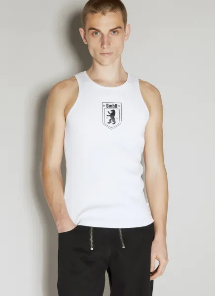 Logo Print Tank Top