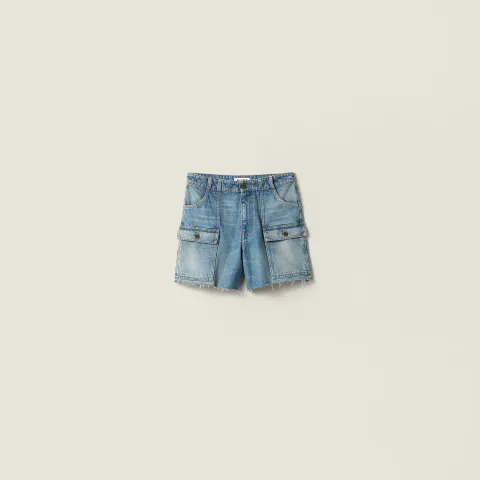 Denim Bermudas