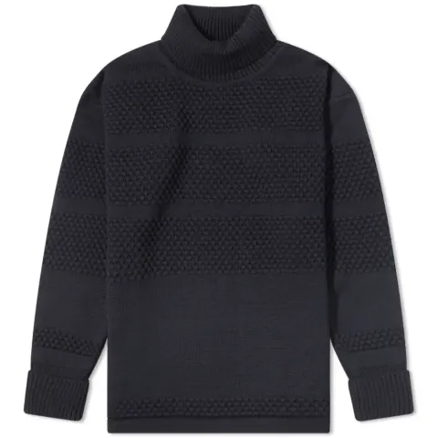 Fisherman Roll Neck Knit
