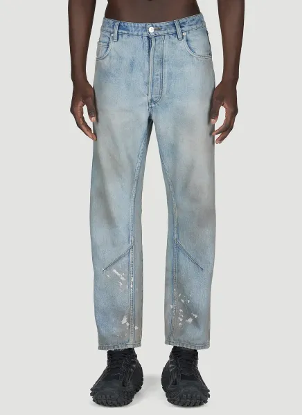 O Leg Denim Jeans