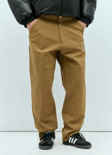 Knee Panel Canvas Pants