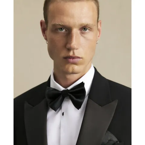 River Island Velvet Bow Tie
