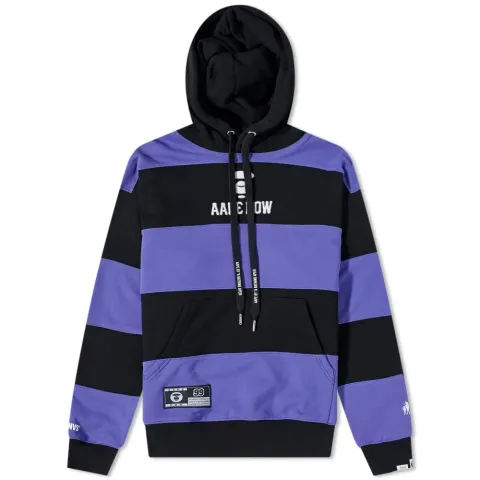 AAPE Stripe Popover Hoody