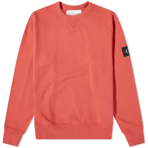 Monogram Sleeve Badge Crew Sweat