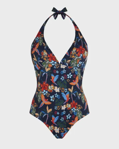 Vilebrequin Women Halter One-piece Swimsuit Salva