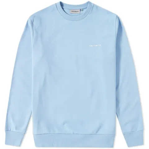 Embroidered Script Sweat