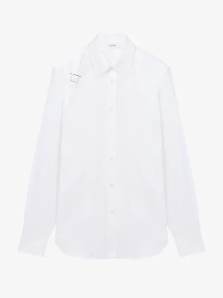 Skull Jacquard Harness Shirt