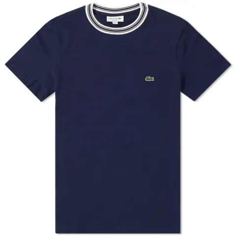 Tipped Collar Tee