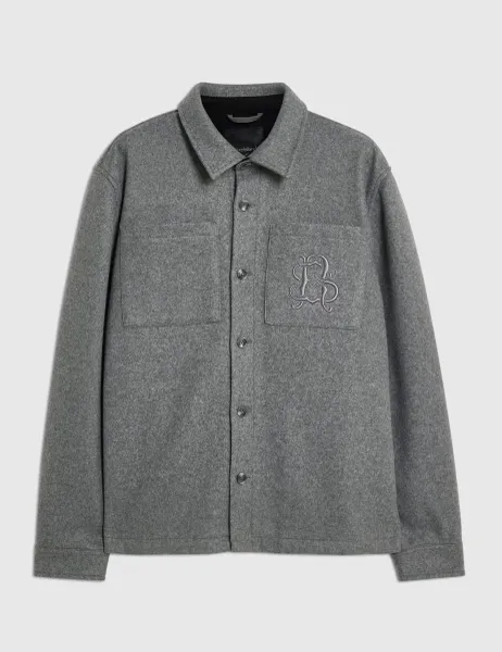 River Island Regular Fit Pure Cotton Textured Overshirt