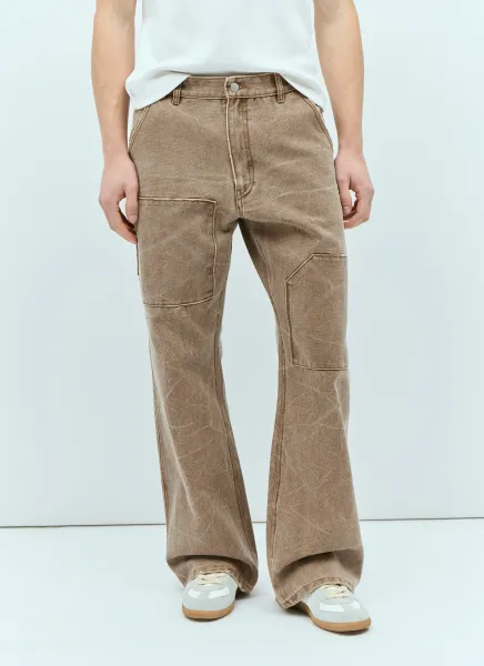 Patch Canvas Pants