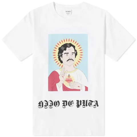 Washed Heavy Crew Neck Colour T-Shirt