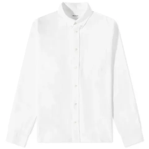 Algot Oxford Monogram Button Down Shirt
