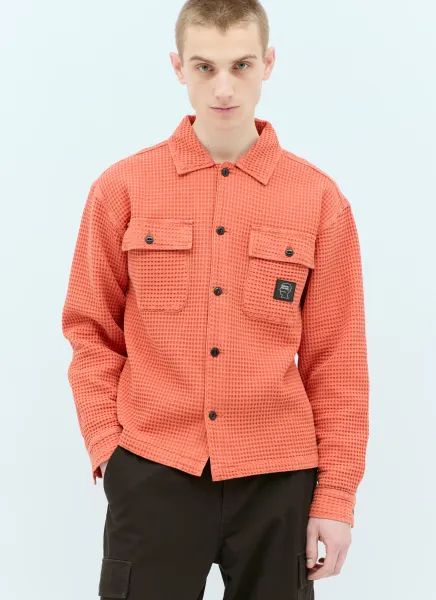 Waffle Button Shirt