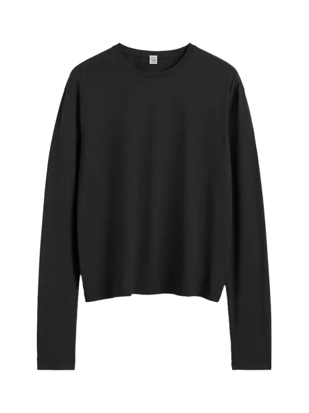 Classic Long-Sleeve Top Black