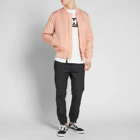 Flight Satin Bomber Jacket
