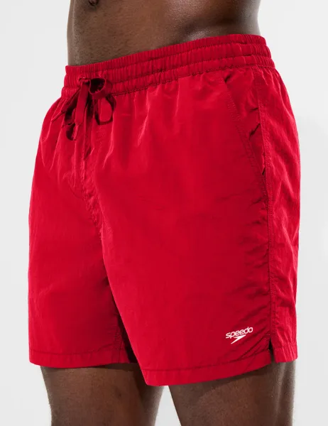 Men's Speedo Essentials Watershort 16" Red