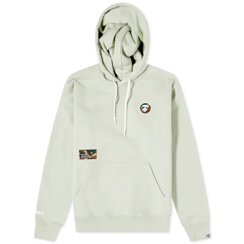 AAPE Logo Hood Popover Hoodie