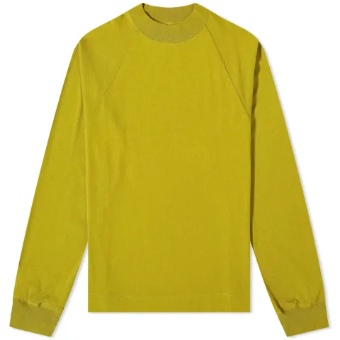 Mock Neck Long Sleeve T-Shirt
