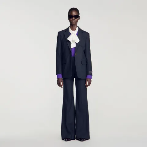 Wool suit jacket