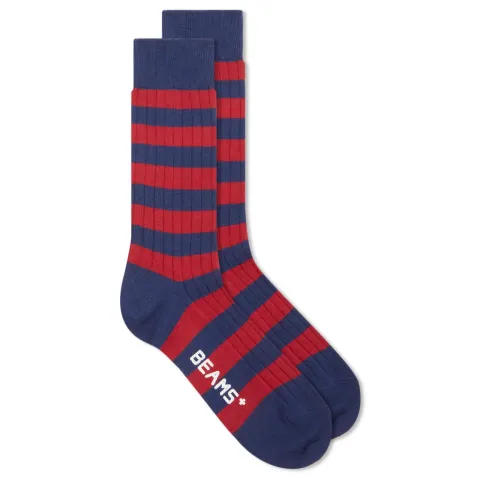 Rib Stripe Sock