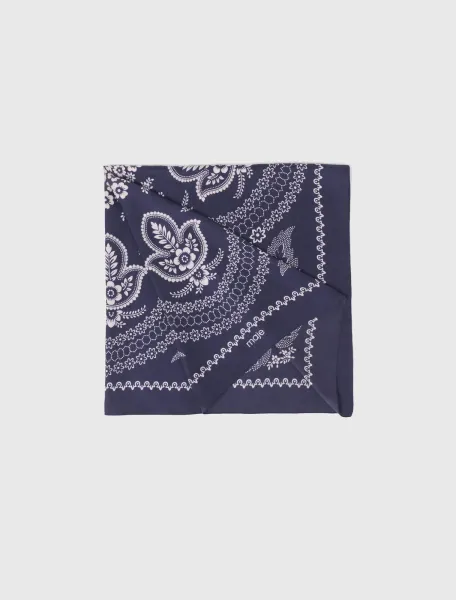 90x90 silk print square