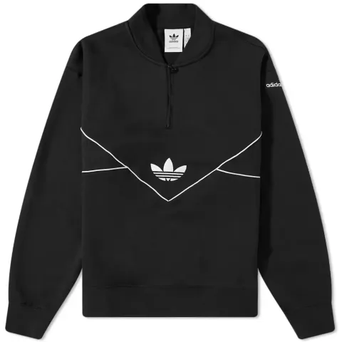 Classic Half Zip Crew Sweat