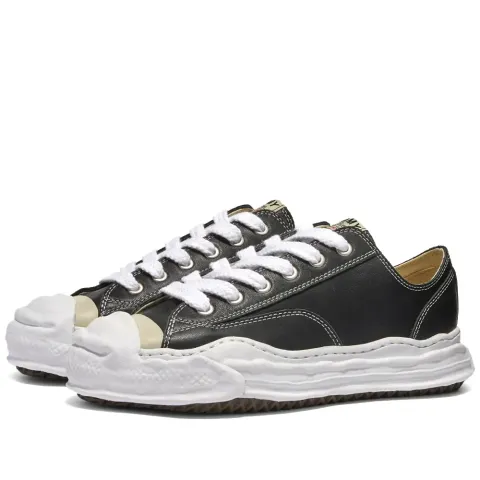 Original Sole Toe Cap Sneaker Low Leather