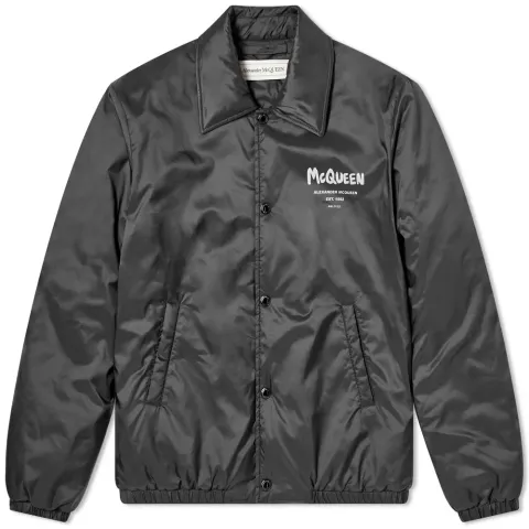 Graffiti Logo Coach Jacket