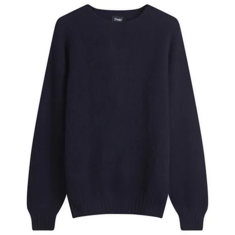 Brushed Shetland Crew Knit
