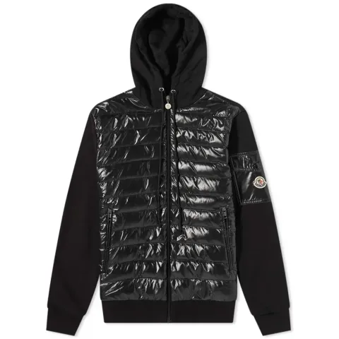 Down Front Jersey Jacket