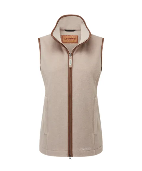 Schöffel Country Lyndon Fleece Gilet - Mushroom